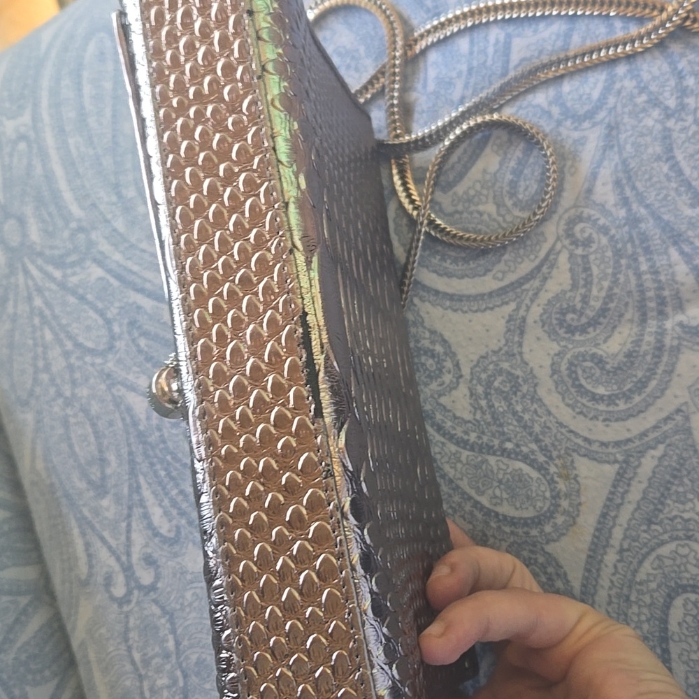 Ysl Silver Designer Crossbody Bag - Picture 14 of 16